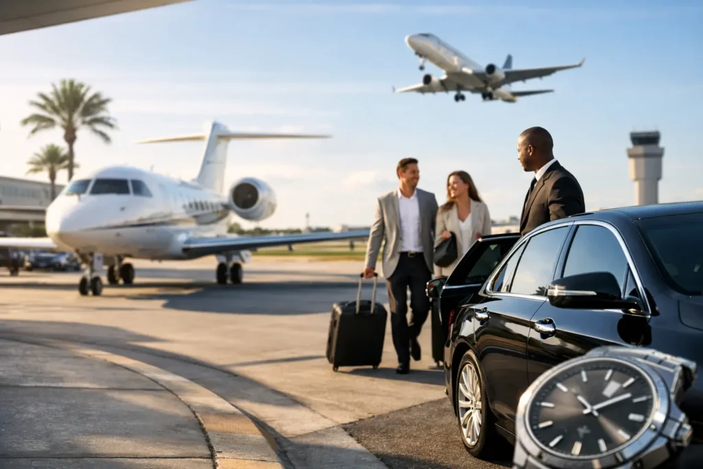 FLL Airport Luxury Transportation That Stays On Time