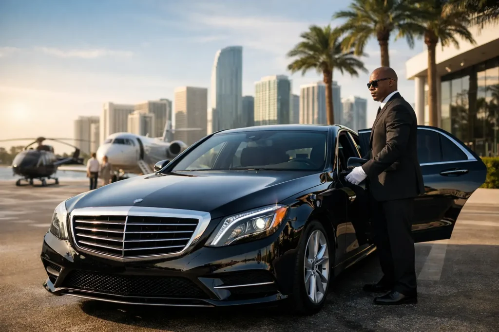 Luxury Black Car Service Miami for Every Arrival