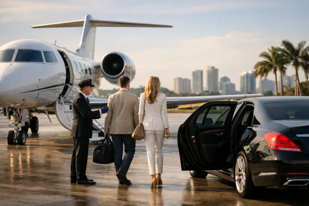 Private Jet Airport Transfer Miami Done Right